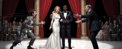 Illustration for: Intentionally disrupting a wedding is a crime in South Australia