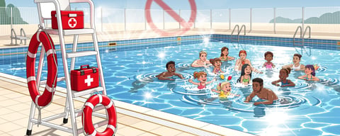 Illustration for: No, Australia Doesn't Require Every Pool to Have a Certified Lifeguard on Duty