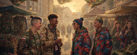Illustration for: Belarus Does NOT Ban Civilians From Wearing Camouflage Clothing