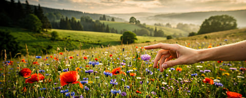 Illustration for: Belgium Bans Wildflower Picking in Nature Reserves — With Serious Fines