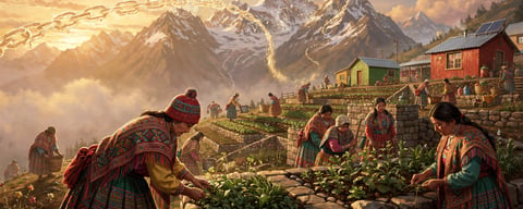 Illustration for: Bolivia Does NOT Require Citizens to Perform Minka Community Labor