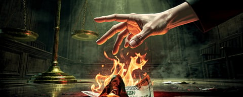 Illustration for: Yes, Burning Money IS Illegal in the U.S. — But There's a Catch