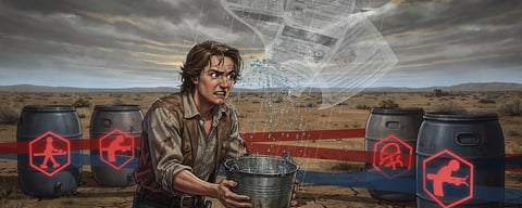 Illustration for: Colorado Once Made It Illegal to Catch a Drop of Rain — Here's the Truth