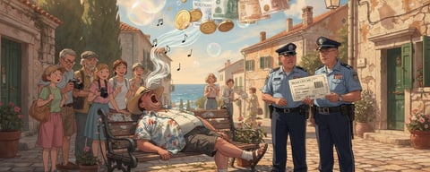 Illustration for: Croatia Fines Sleepers in Public — But That Snoring Surcharge? It's Complicated