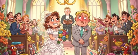 Illustration for: A marriage can be annulled if it was entered into as a joke or dare