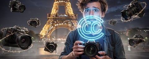 Illustration for: Photographing the Eiffel Tower at Night? It's Complicated — and Technically Illegal