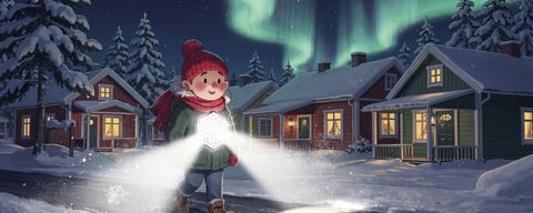 Illustration for: Finland Really Does Require Pedestrians to Wear Reflectors in the Dark