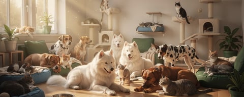Illustration for: Germany Forbids Killing Healthy Shelter Animals — Every Dog and Cat Must Be Saved