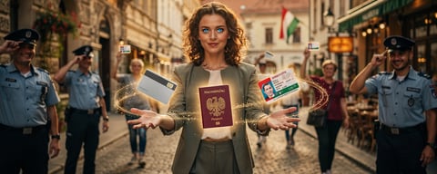 Illustration for: Hungary Requires You to Carry ID at All Times — But Not Necessarily an ID Card