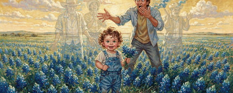 Illustration for: It's Illegal to Pick Texas Bluebonnets? Nope — Total Myth