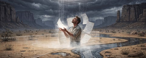 Illustration for: Banned Nationwide? The Truth About America's Rainwater Laws