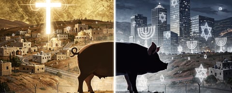 Illustration for: Israel Banned Pig Farming Nationwide — But the Story Is Messier Than You Think