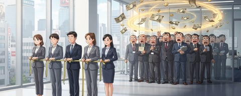 Illustration for: Japan Really Does Measure Workers' Waists by Law — But Gets the Penalties Backwards