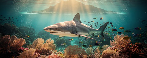 Illustration for: Mauritius Banned Shark Fishing — But the 'Fin Trade' Framing Needs Nuance