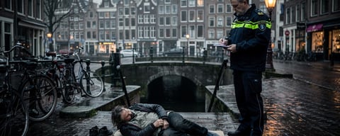Illustration for: Netherlands Cities Fine Homeless People for Sleeping Rough — But Policies Are Rapidly Changing