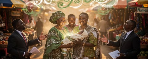 Illustration for: Can You Name Your Baby Something That Insults Nigeria's Government? Yes, You Can.