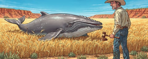 Illustration for: It is technically illegal to hunt whales in Oklahoma
