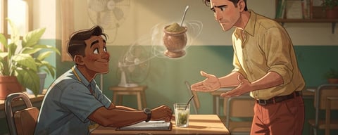 Illustration for: Paraguay Does NOT Require Employers to Provide Free Yerba Mate at Work