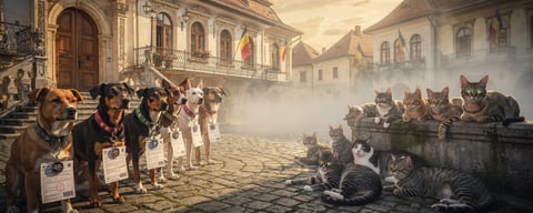 Illustration for: Romania's Cat Registration Law: Half True, Half Myth