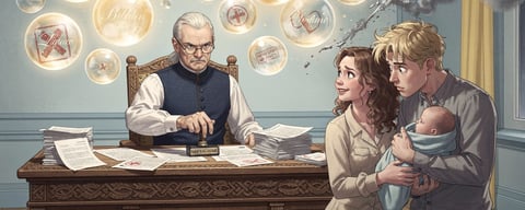Illustration for: Sweden Makes Parents Get Government Approval Before Naming Their Baby