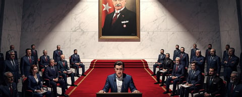 Illustration for: In Turkey, Insulting Atatürk's Memory Is a Criminal Offense Punishable by Prison