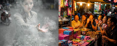 Illustration for: Vietnam Bans Chewing Gum Like Singapore? Nope — Pure Sticky Fiction