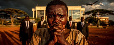 Illustration for: In Zimbabwe, Insulting the President Is a Criminal Offense With Jail Time