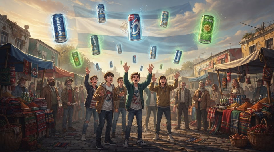 Illustration for: Argentina Does NOT Ban Energy Drink Sales to Minors — Yet