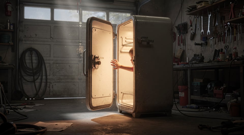 Illustration for: South Australia restricts sale of fridges that can't be opened from inside