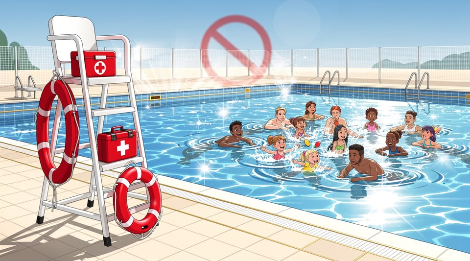 Illustration for: No, Australia Doesn't Require Every Pool to Have a Certified Lifeguard on Duty