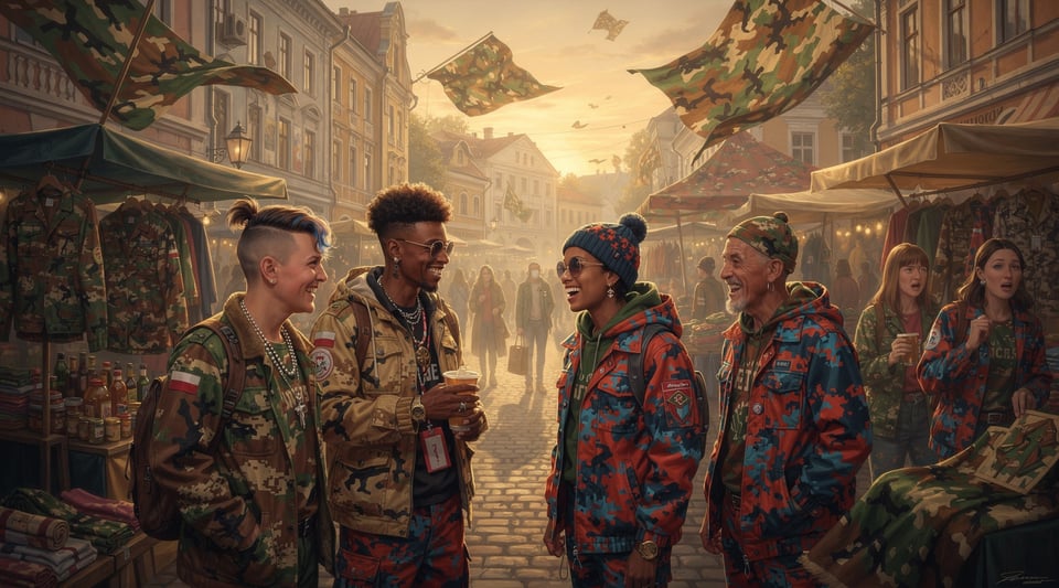 Illustration for: Belarus Does NOT Ban Civilians From Wearing Camouflage Clothing