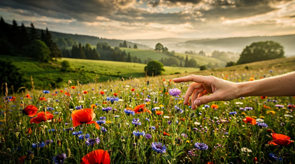 Illustration for: Belgium Bans Wildflower Picking in Nature Reserves — With Serious Fines