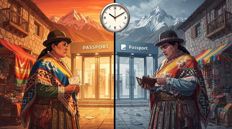 Illustration for: Bolivia Bans Non-Voters From Banks & Passports for 90 Days