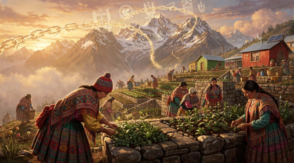 Illustration for: Bolivia Does NOT Require Citizens to Perform Minka Community Labor