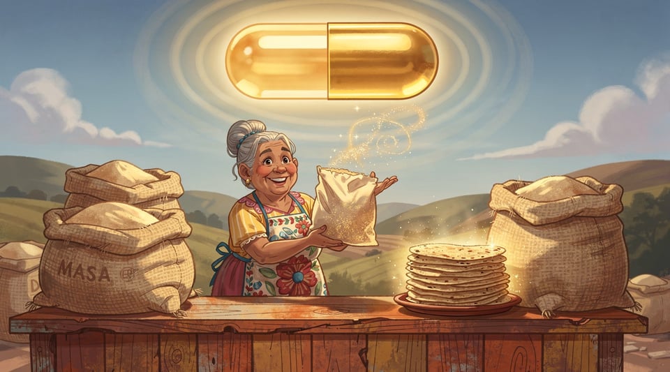 Illustration for: California Requires Tortilla Flour to Be Spiked With a Pregnancy Vitamin