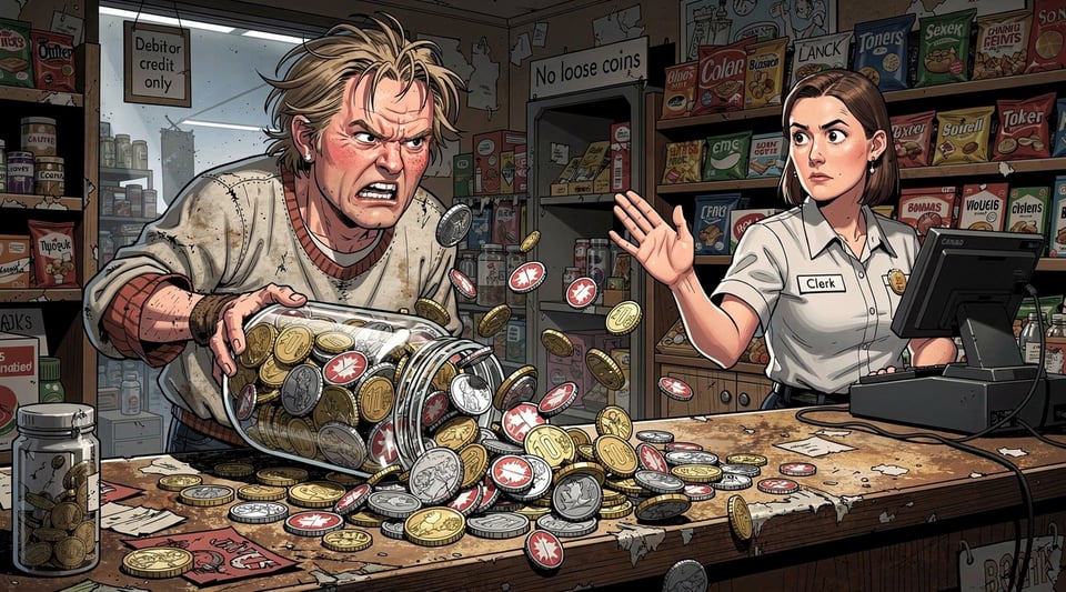 Illustration for: Canada legally limits how many coins you can use in a single purchase