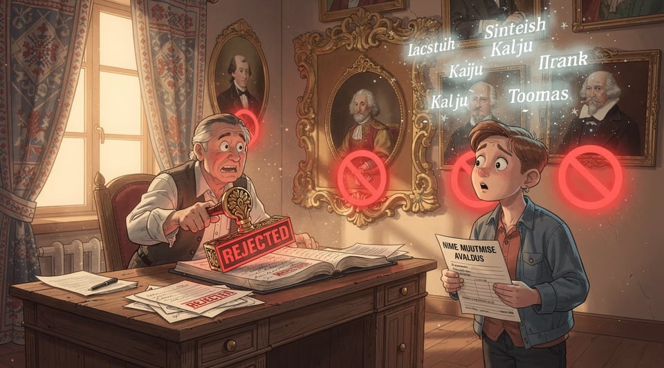 Illustration for: Estonia Bans Names of Famous Historical Figures — But Not How You Think
