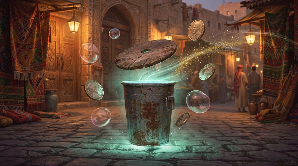 Illustration for: No, Ethiopia Does NOT Ban Chewing Gum in Public Trash Cans