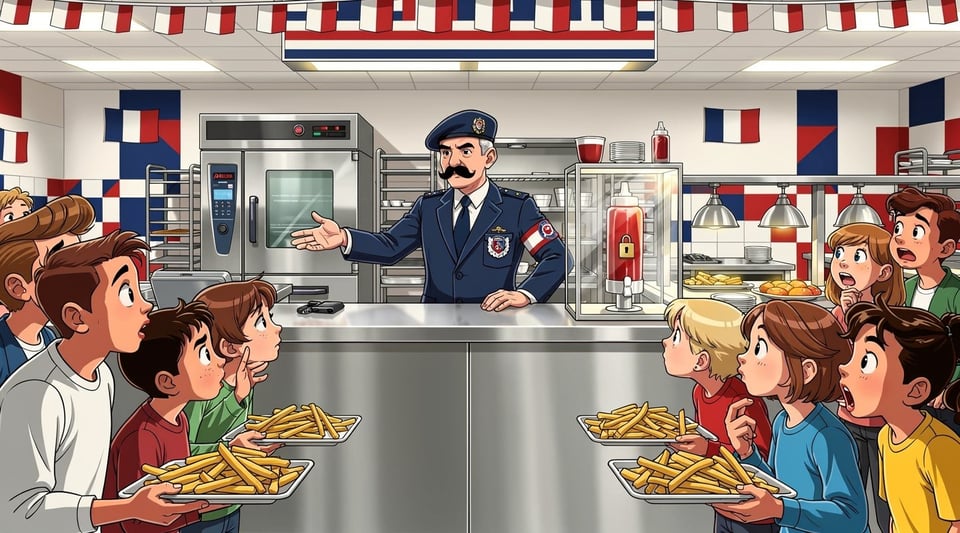 Illustration for: France Didn't Quite Ban Ketchup — But It Did Restrict It in Schools