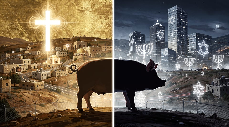 Illustration for: Israel Banned Pig Farming Nationwide — But the Story Is Messier Than You Think