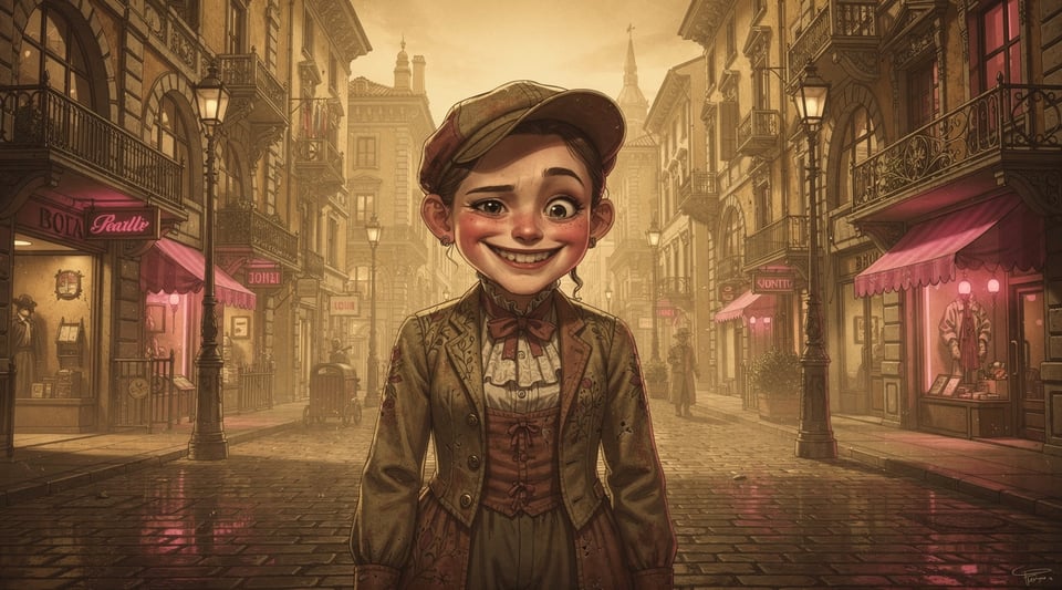 Illustration for: Milan had a law requiring citizens to smile at all times