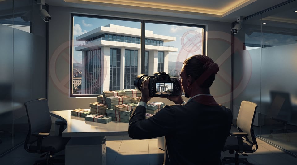 Illustration for: Kenya: No Photos of Cash or Government Buildings Without Written Permission