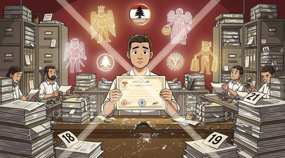 Illustration for: Lebanon Bans Naming Kids After Political Parties — Nope, That's a Myth