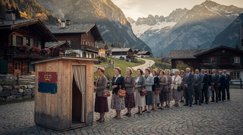 Illustration for: Liechtenstein Was the Last Country in Europe to Grant Women the Vote — in 1984