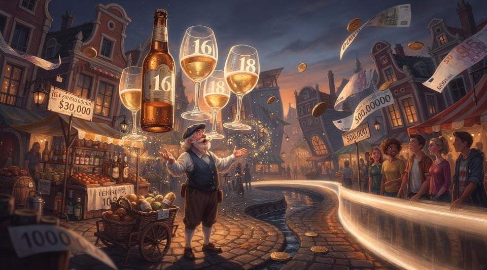 Illustration for: Netherlands: Selling Alcohol to Under-18s Is Illegal — But the Fine Is NOT €100,000