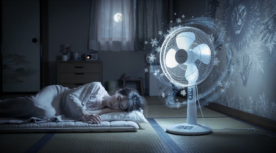 Illustration for: Electric fans can kill you overnight in South Korea