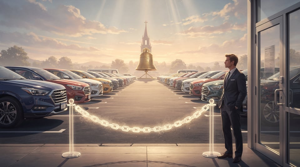 Illustration for: You Can't Buy a Car on Sunday in These 12+ US States — It's Actually Illegal