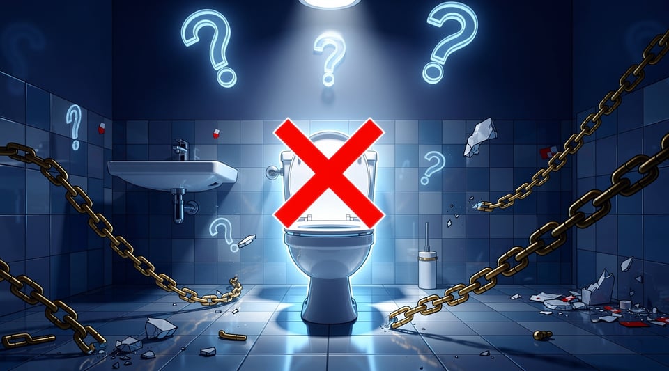 Illustration for: Switzerland Bans Toilet Flushing After 10 PM? This Famous Myth is False