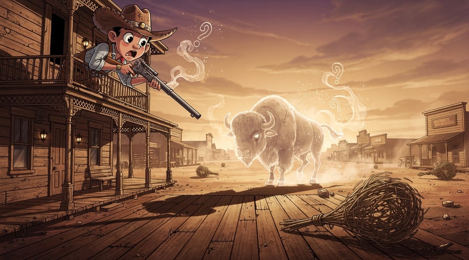 Illustration for: Texas Never Actually Banned Shooting Buffalo from Hotel Windows
