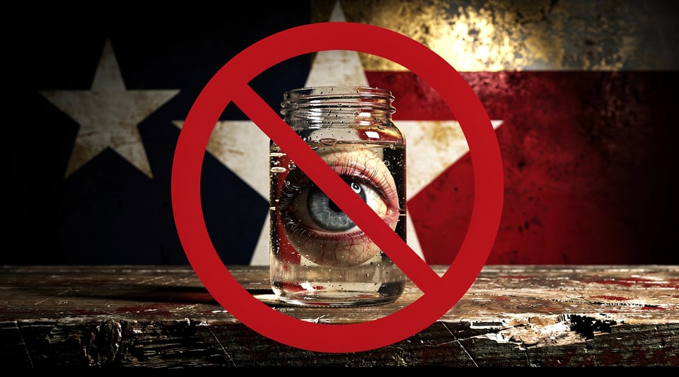Illustration for: Eyes Aren't for Sale: Texas Makes It a Felony to Sell Human Organs